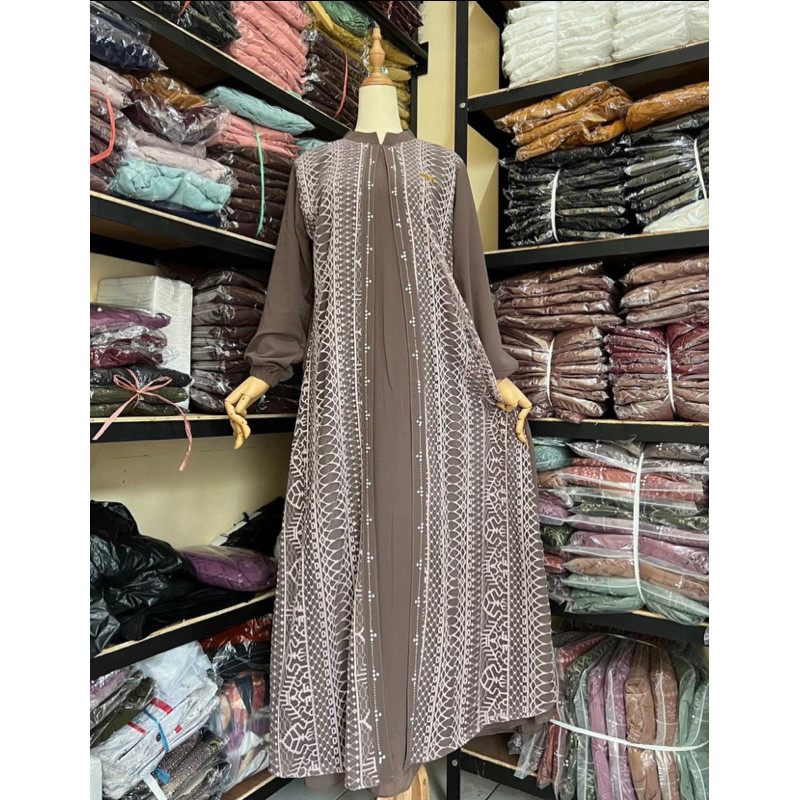 JB28WA THAMRIN PREMIUM ZEMA DRESS GAMIS PESTA