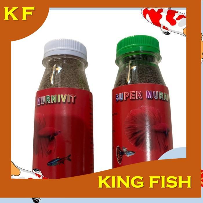 makanan ikan kecil SUPER MURNIVIT 50 gr cupang tetra guppy neon
