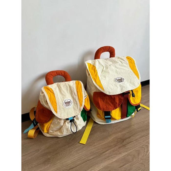 CTS BAB552 Tas Couple Anak Perempuan Mom Tas Sekolah Anak SD SMP SMA - S