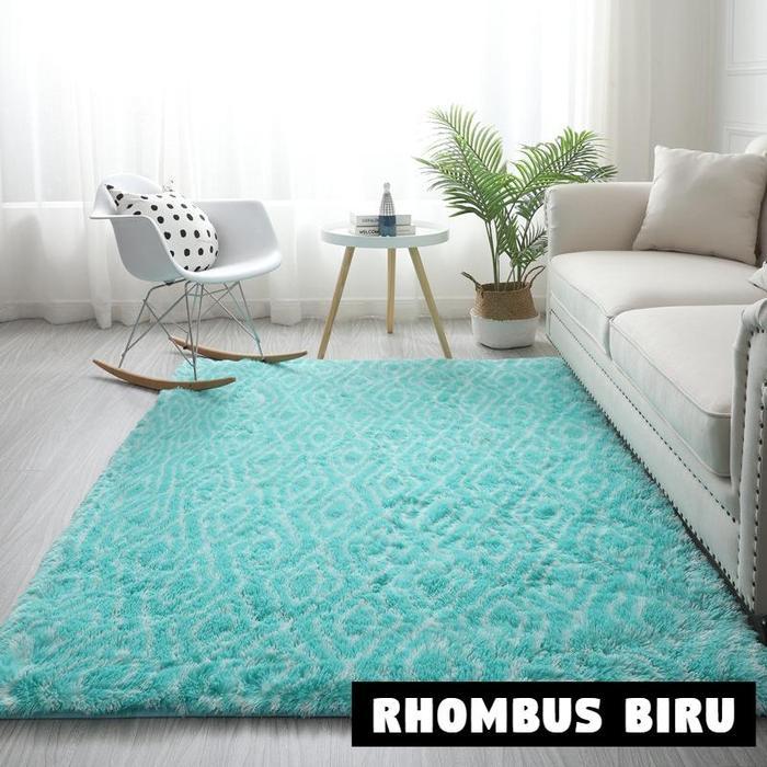 [COD] TERLARIS Ambal/Karpet Motif&Ombre Uk Sedang 120x200x4cm Uk Kecil 160x100x4cm Warna Baru - RHOM