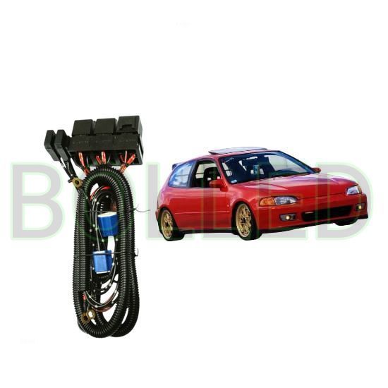 Relay Set Lampu Utama LED H4  Mobil Honda Civic Estilo BLD