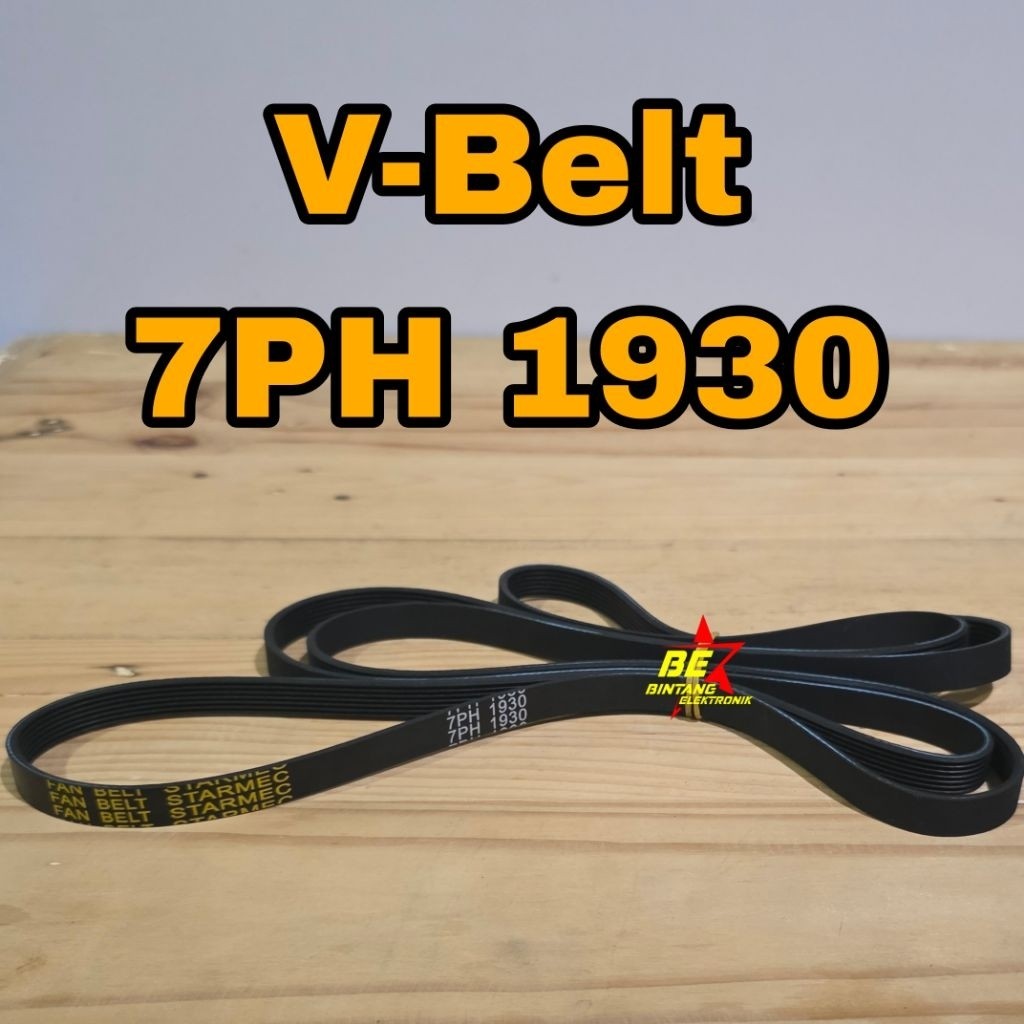 Vbelt 7PH 1930 Van Belt V Belt Pan Bel 7PH1930 Mesin Cuci