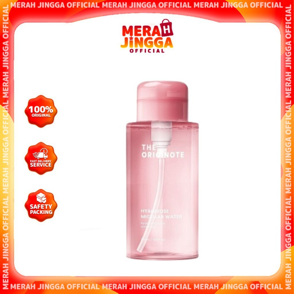 The Originote Hyalurose Micellar Water | Pembersih Wajah | Cleansing Water |Merah Jingga Official