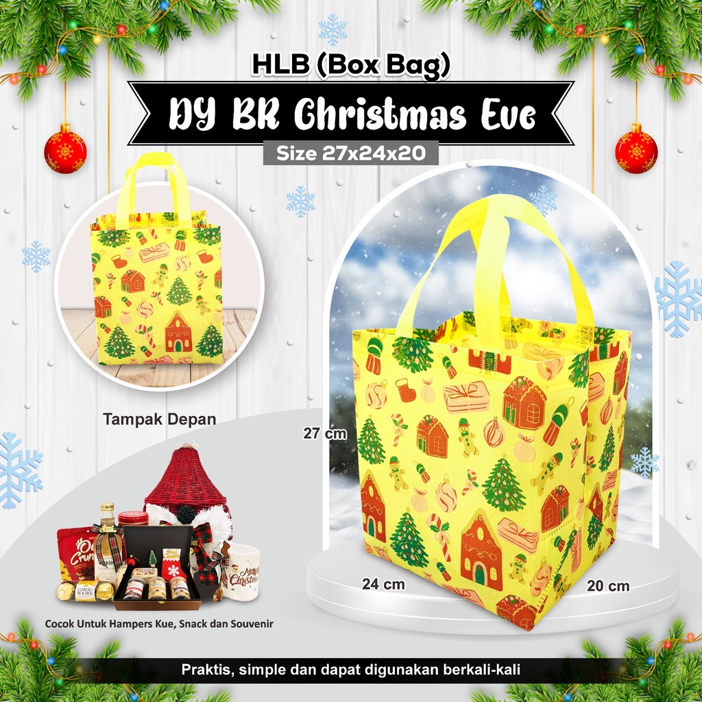 TASECO Goodie Bag Hampers Untuk Natal Tas Hampers Natal Goodie Bag Natal Tas Hampers Christmas Tas B