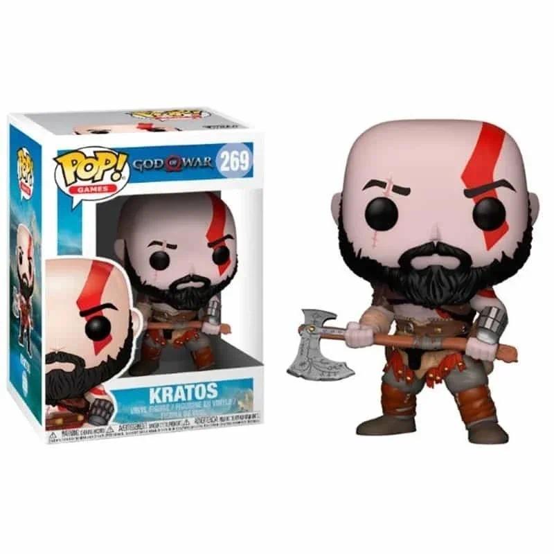 FUNKO POP
 God of  Kratos 269# Toy Pvc Action Figures Official Licensed Product Vinyl Model Toys for