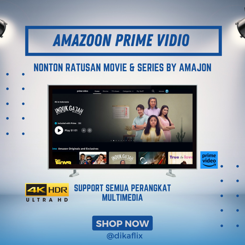 Aktivasi Software Prime Video Subscribe Bebas Iklan