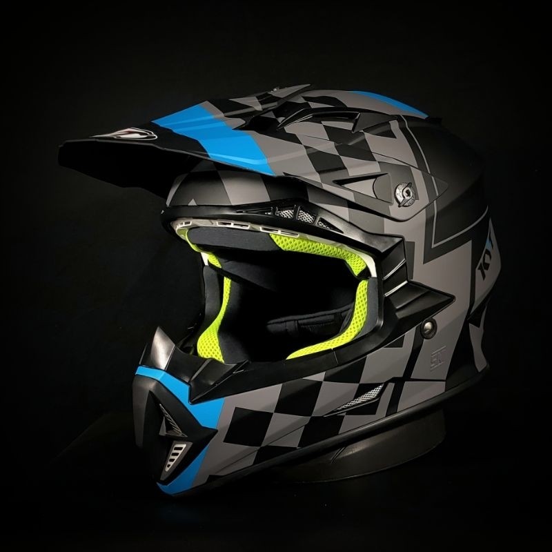 Helm Kyt Jumpshot Graphic 04 Helm Safety Ukuran
