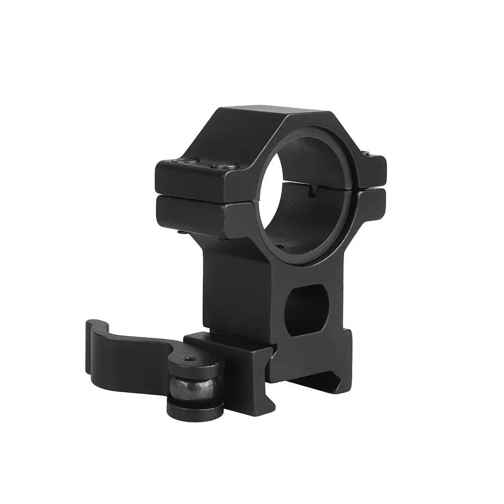 1" 25mm/30mm Quick Detach Scope Mount High Ring 20mm Weaver Picatinny Rail QD Riflescope Sight Mount