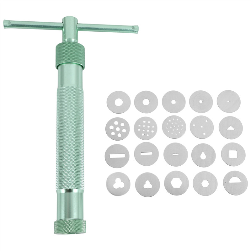 LLCSClay Extruder  Polymer Clay Extruder, Aluminum Alloy Clay Extruder , Rotary Mold Sugar Polymer C