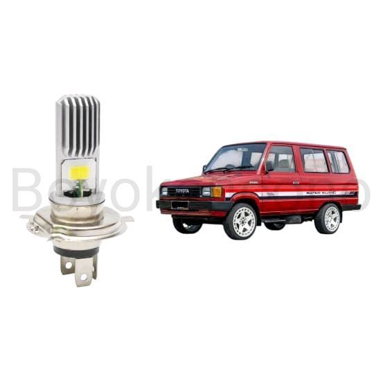 2pcs Lampu Utama LED H4 COB Mobil Toyota kijang Super Byk