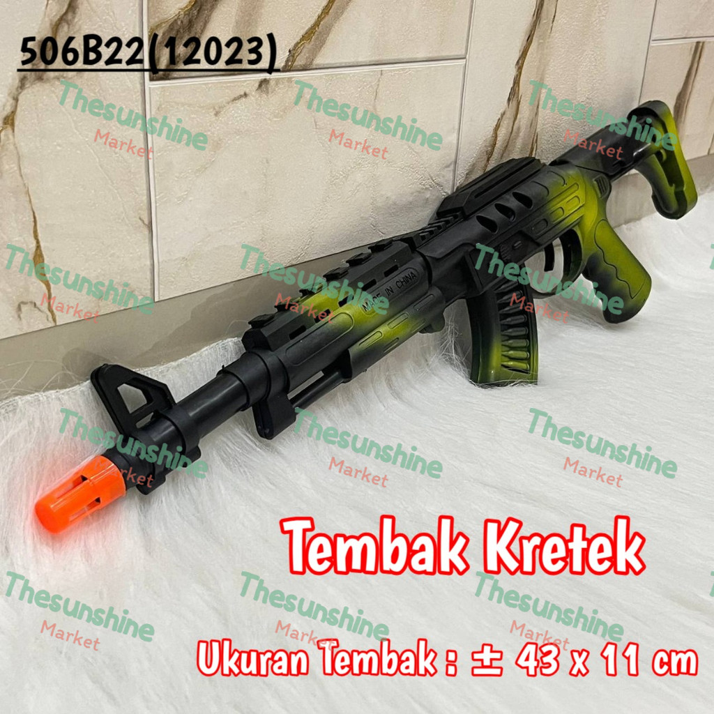 Mainan Tembakan Kretek / Mainan Tembak Tembakan Bunyi Kretekan