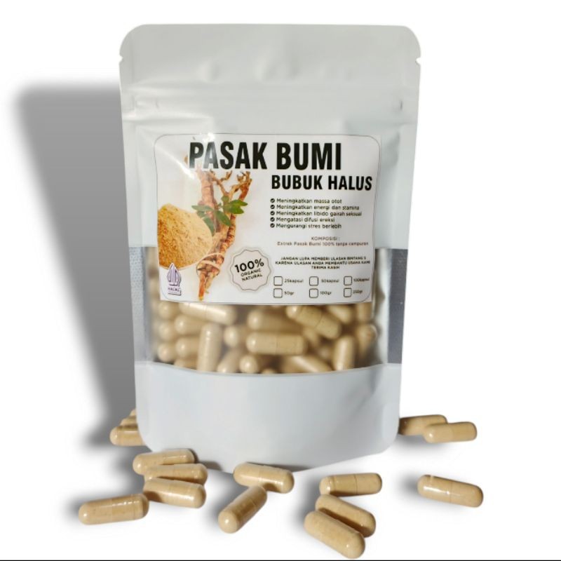 Kapsul Pasak Bumi Bubuk Original