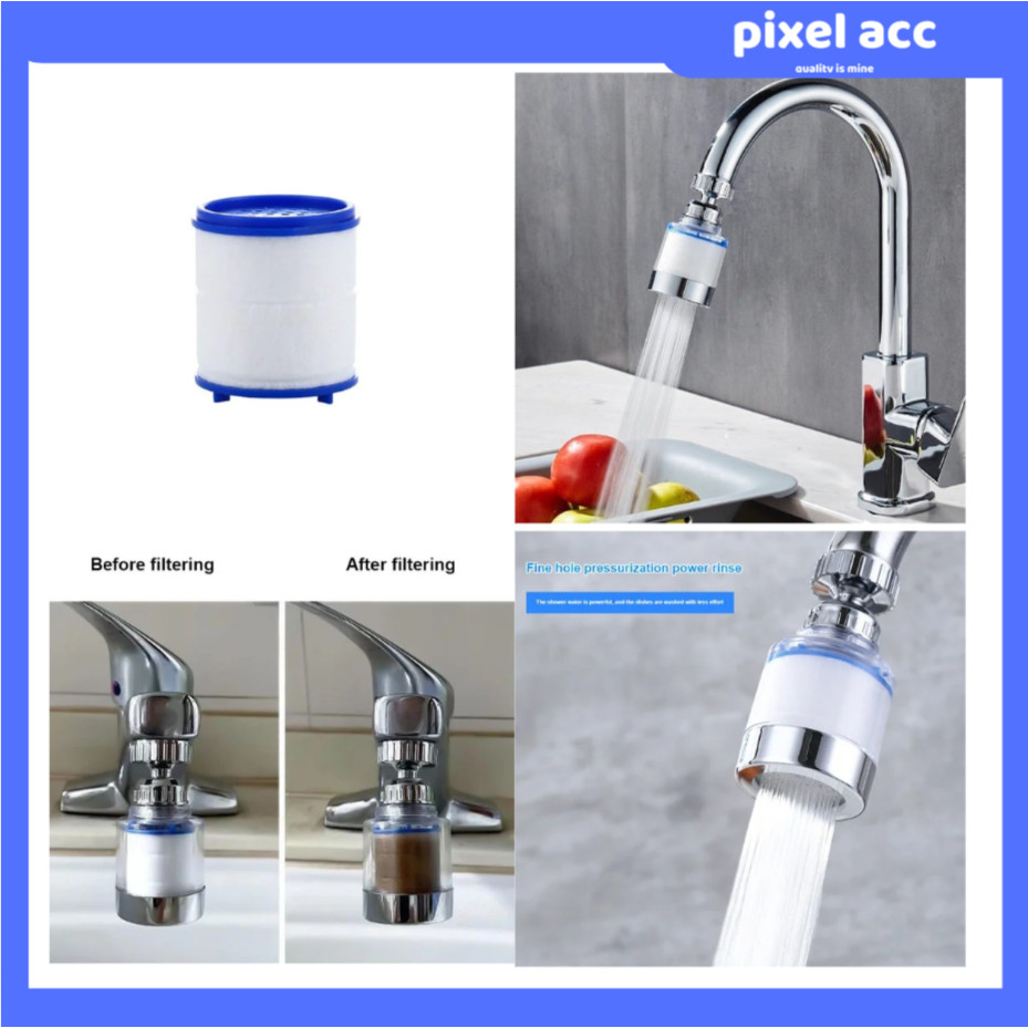 Water Filter Kran Air Penyaring Kotoran Lumpur Karat Mudah Diganti Murah dan Tahan Lama Cocok untuk 