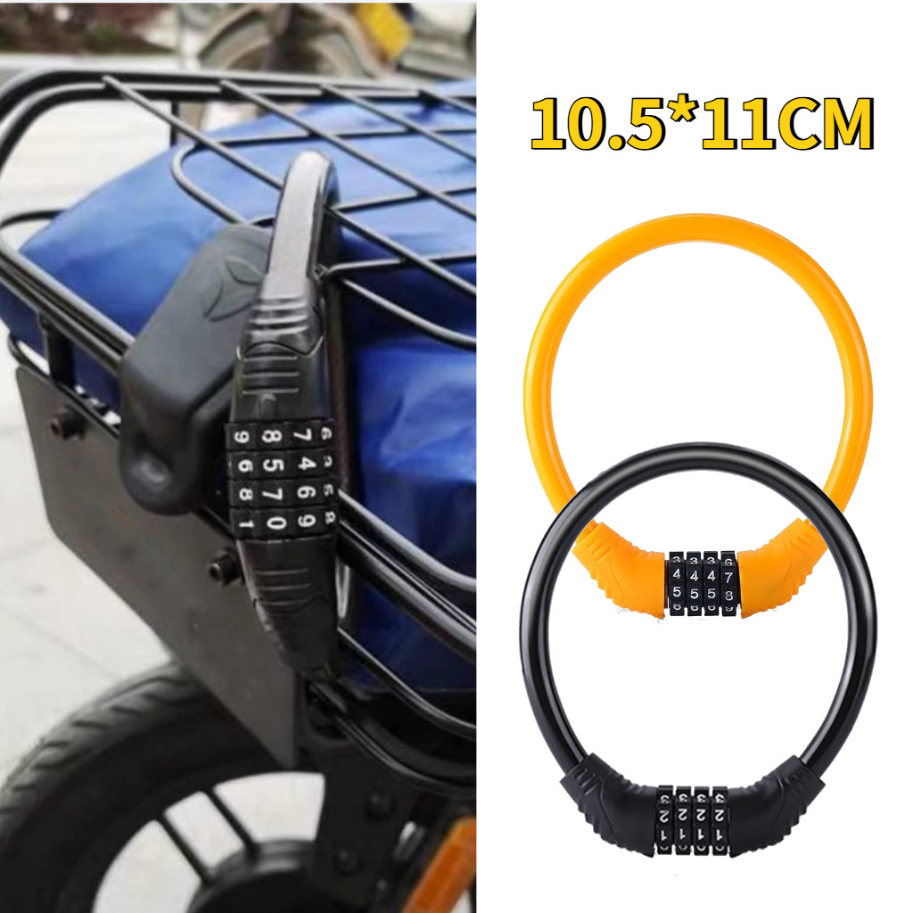 4 Digit Gembok Angka Panjang Kunci Gembok Sepeda Password Lock Gembok Pagar Angka Anti Maling