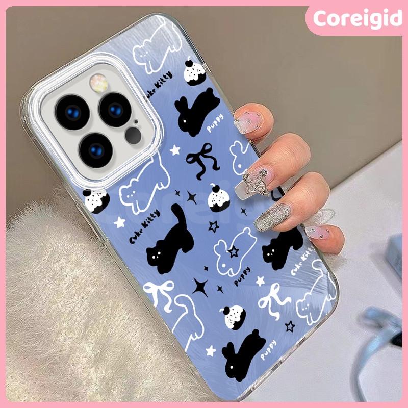 Case iphone 11 15 13 16 XR 12 Pro 14 pro max X 7 plus 8plus xs max 6 plus 11pro kelinci ungu aesthet