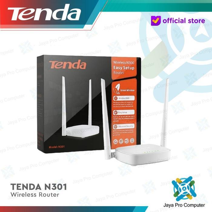 Genius id Tenda N301 N300 3 in 1 Wireless Router/ Access Point/ Extender Wifi