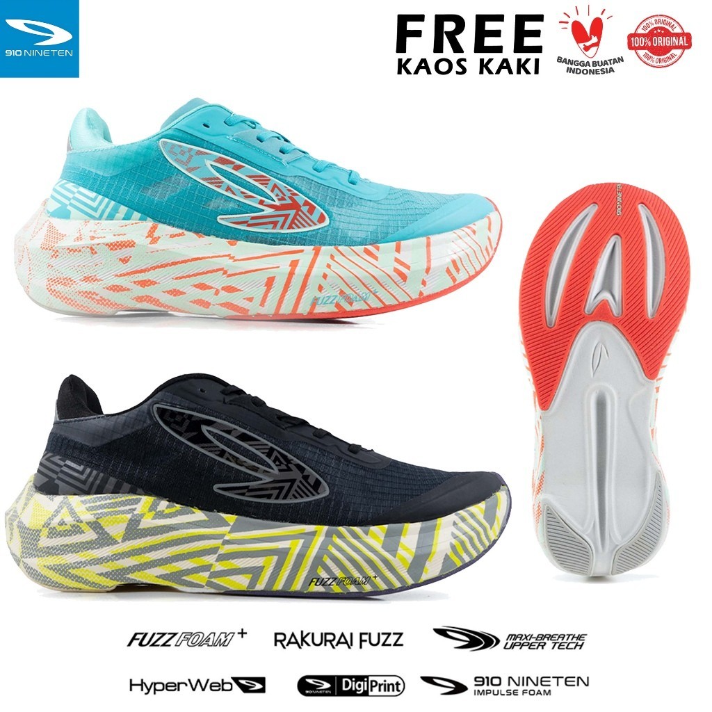 Sepatu Running Lari 910 Nineten Haze Metamozaik Sepatu Lari Long Run 910 Nineten Haze