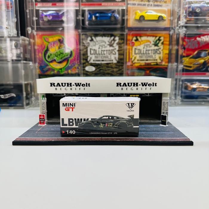 Mini GT 140 LB Works Nissan GTR R35 JPS Livery