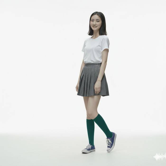 NEW TREND FASHION~ Kaos Kaki Cewek Panjang Selutut  Kaos Kaki Gaya Jepang korea  Kaos Kaki Muslimah 