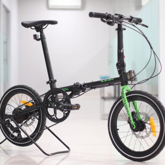 Element TROY X 8 Speed - Hitam