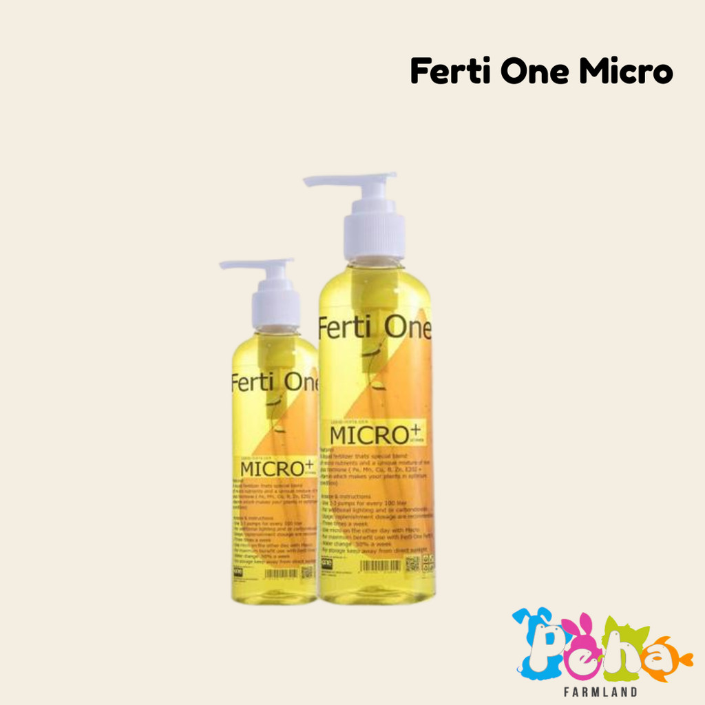 Ferti One Micro Pupuk Cair Media Tanam Aquarium Aquscape