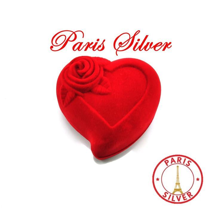 kotak cincin lamaran pernikahan seserahan mahar emas kawin box tempat perhiasan nikah - Motif Rose M