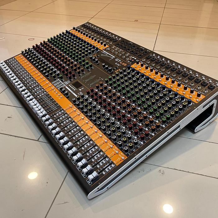 Mixer 24 Channel Gt Lab By RDW G24 New Model Phantom Power PerChannel