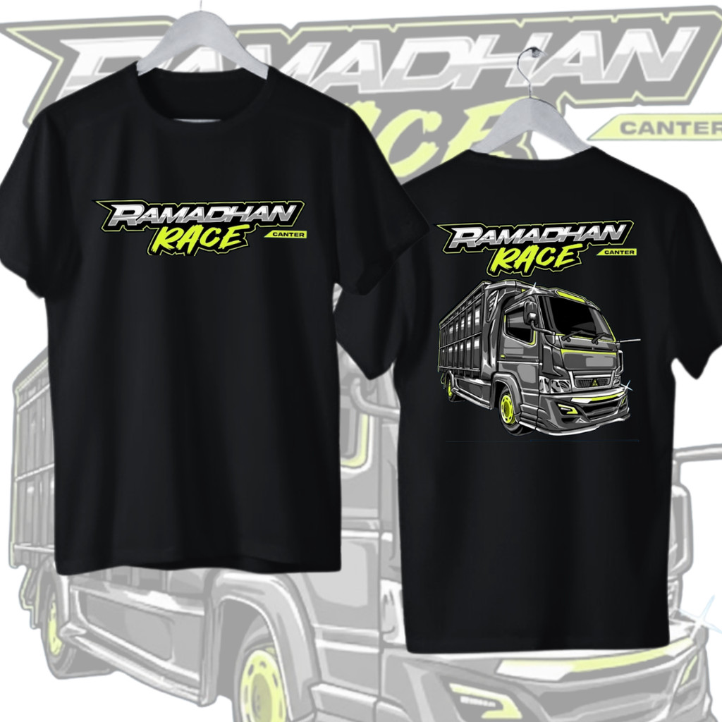KAOS DISTRO MURAH RAMADHAN RACE TRUCK   baju kaos murah