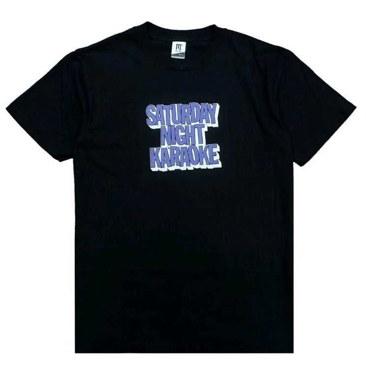 HOT Tshirt SATURDAY NIGHT KARAOKE - OG LOGO