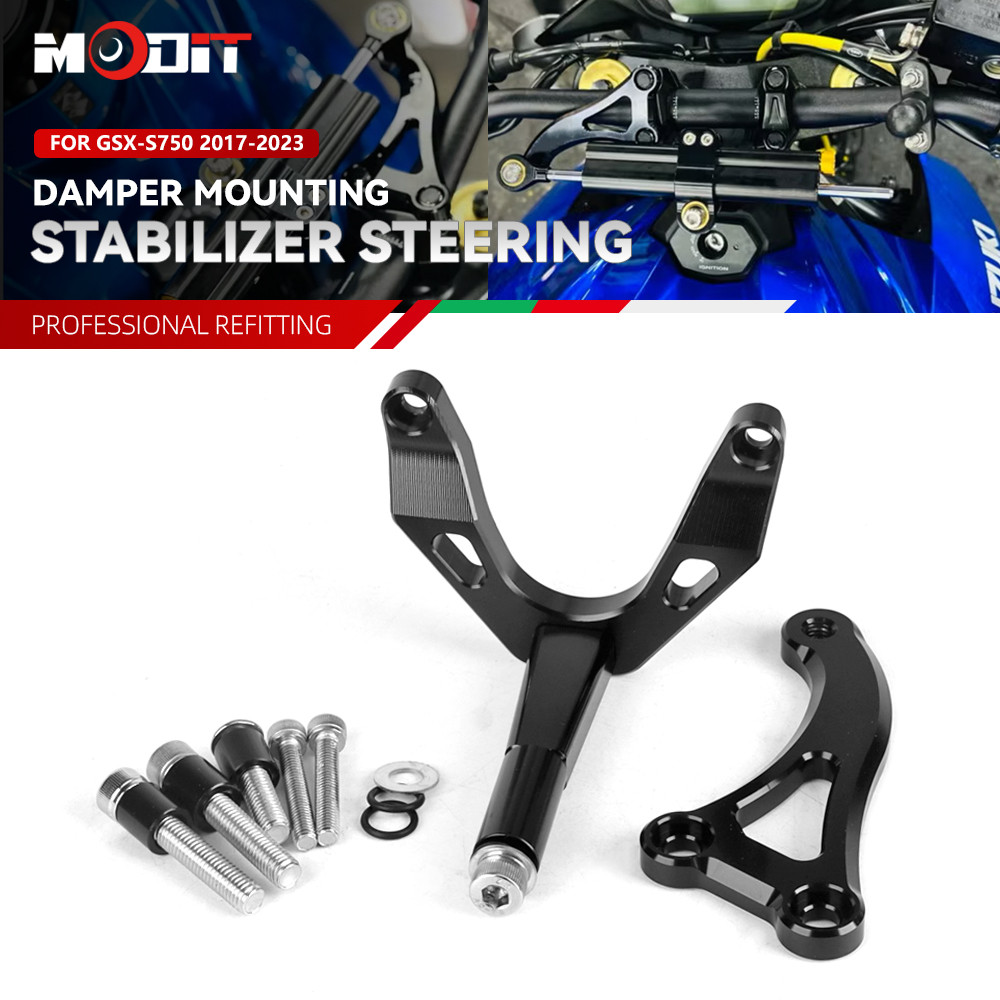 For Suzuki GSX S750 GSX-S750 GSXS750 2017-2023 Motorcycle Steering Stabilize Damper Shock absorber B
