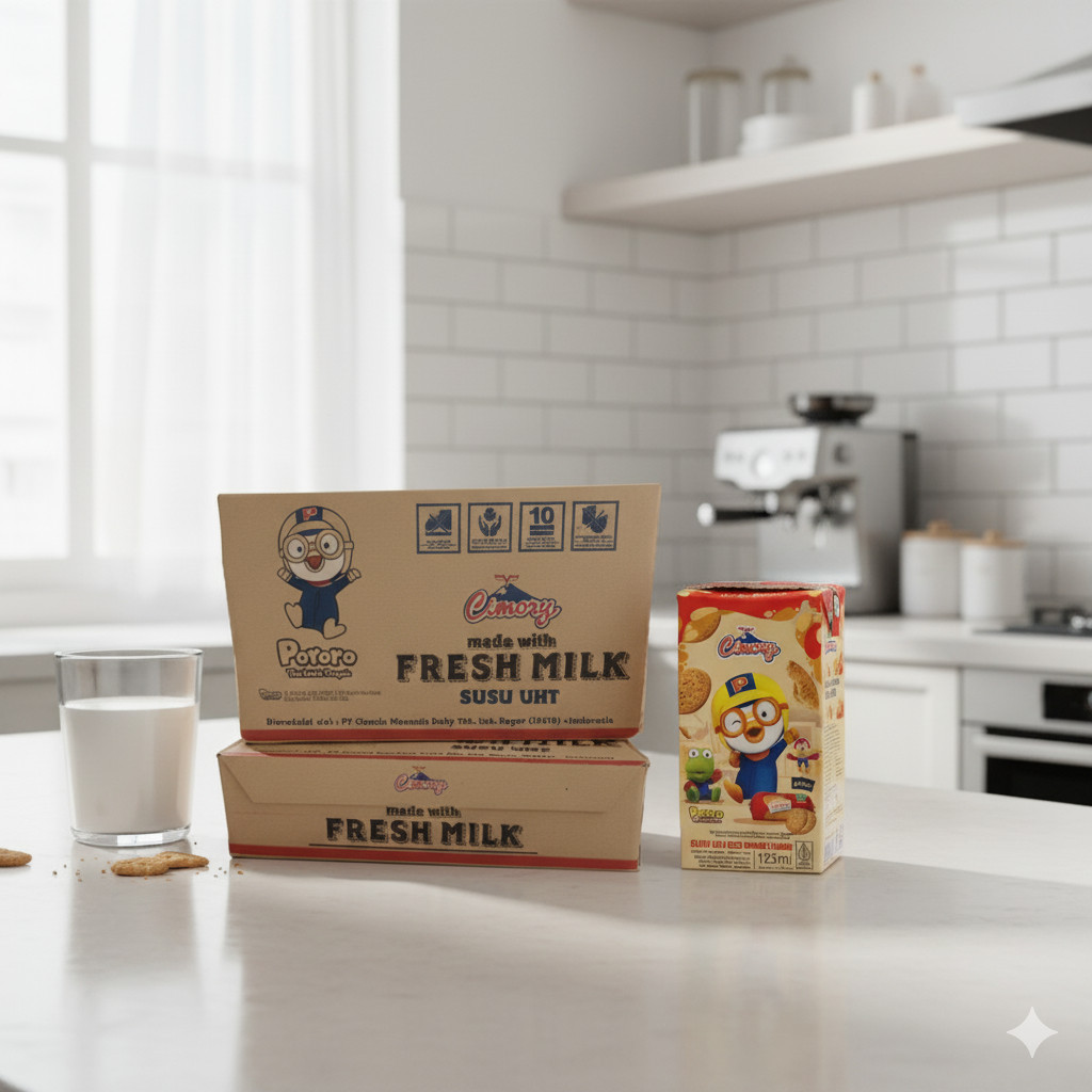 Susu UHT Cimory Marie Regal Mini 125ml 1 Dus Isi 40pcs praktis diminum kapan saja