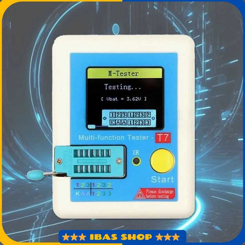Meter Multifunctional Transistor Tester Resistance Thyristor - LCR-T7