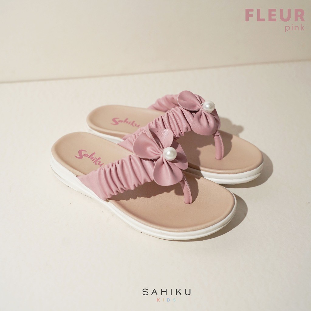 SAHIKU - Fleur Kids Sandal Anak Perempuan || Sendal Casual Anak Perempuan