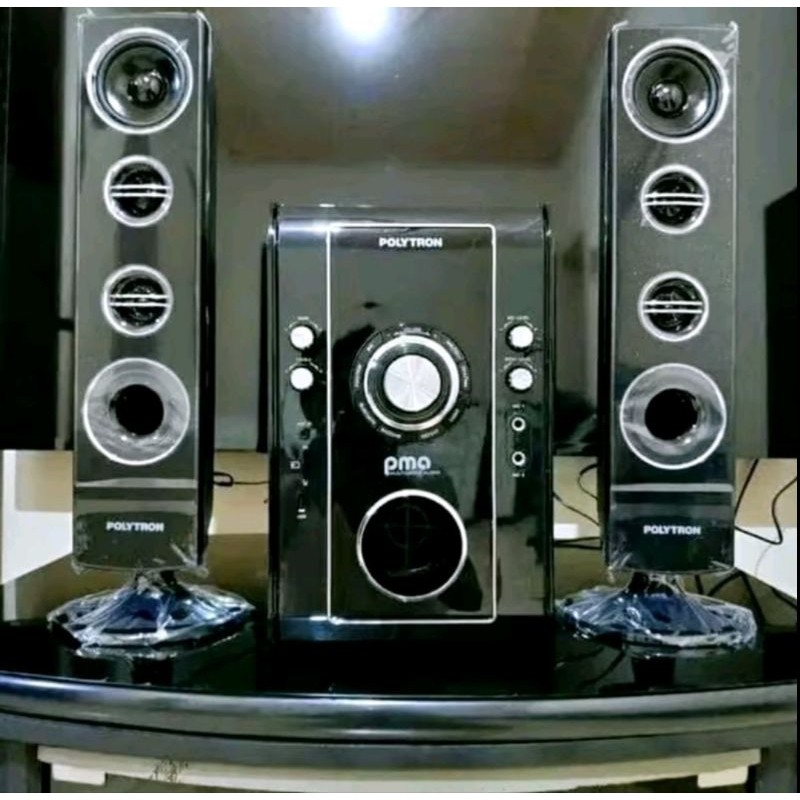 Speaker Polytron PMA-9526 FM Radio, Bluetooth, USB, Karaoke.