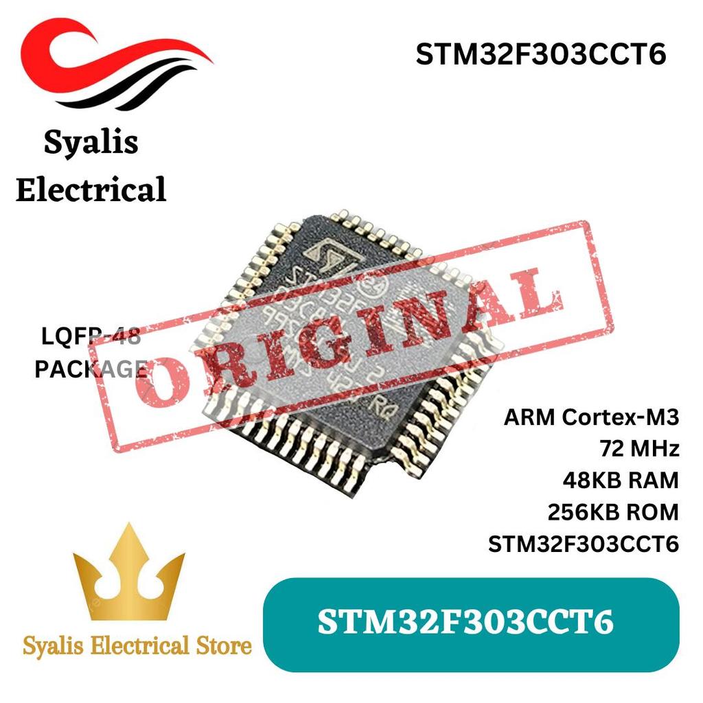 STM32F303CCT6 STM32 Chip micro control [Syalis]