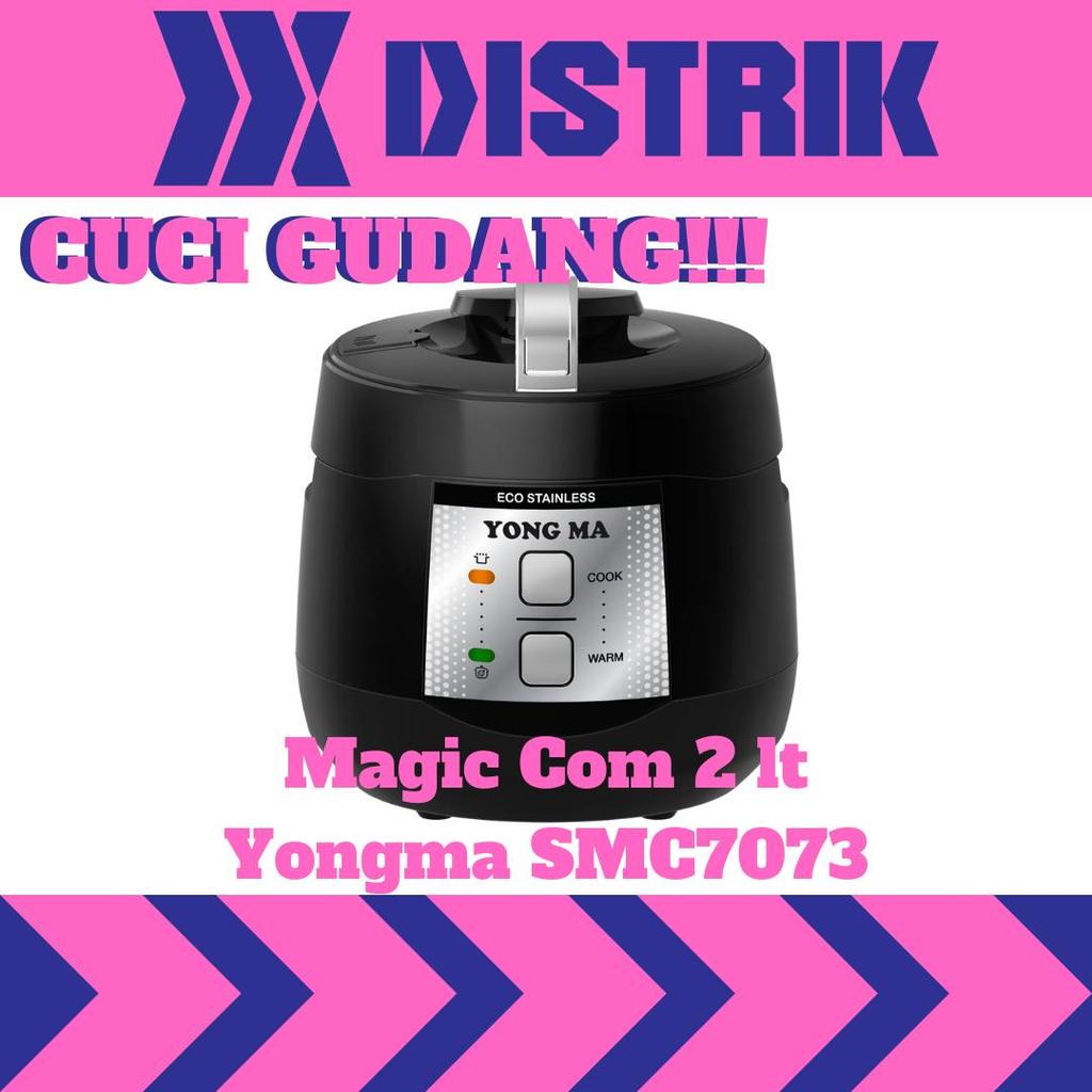 Magic Com 2 lt Eco Stainless Yongma SMC7073