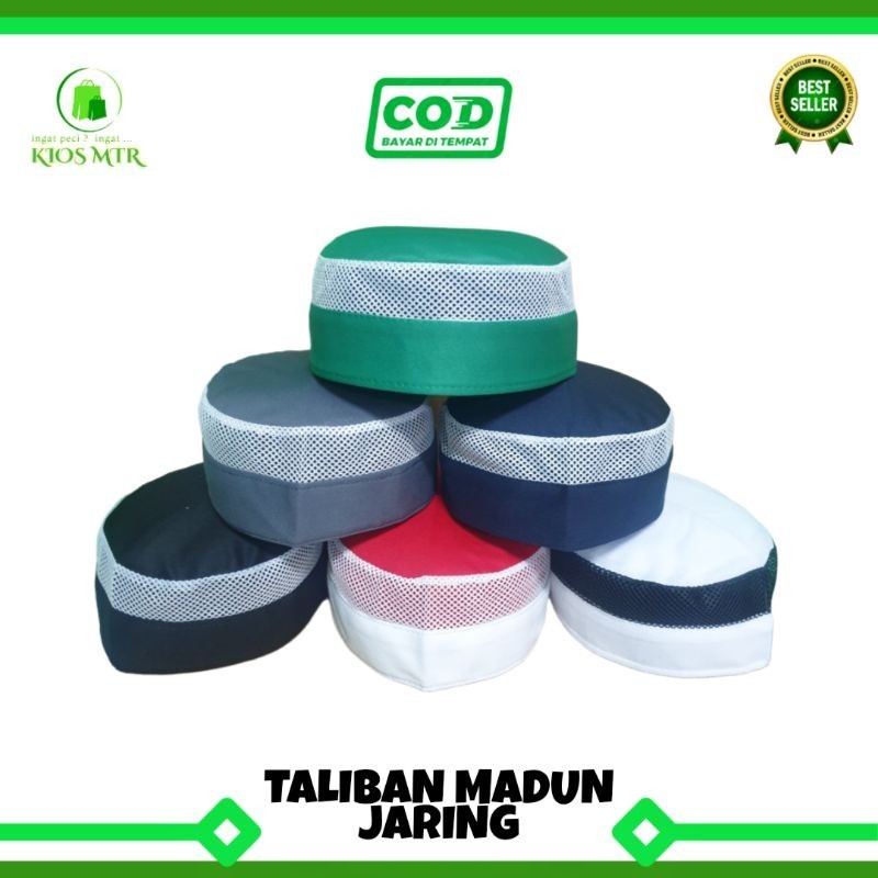 Peci Kopiah Haji TALIBAN JARING AC Murah