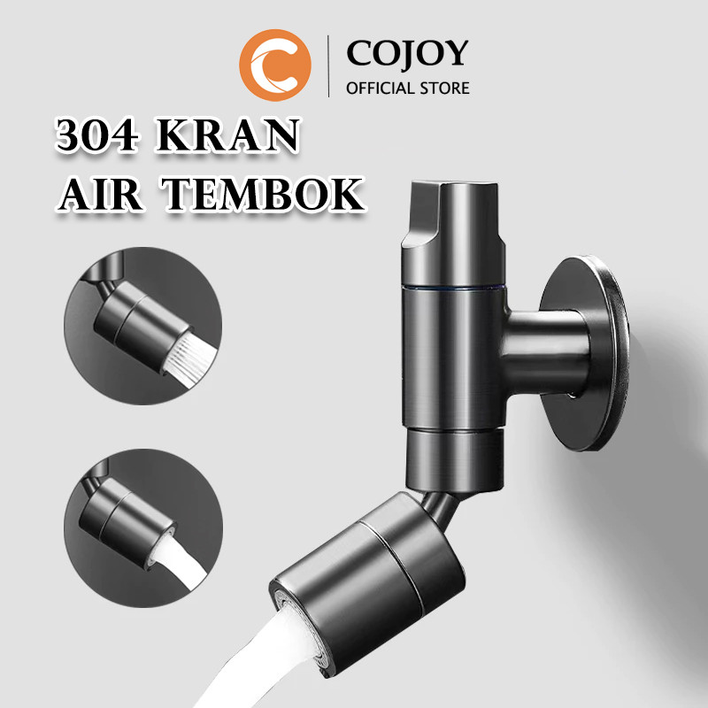 Kran Taman Minimalis Kran Dinding Kamar Mandi/Anti Jatuh 304 Stainless Minimalis Jatuh Otomatis Meng