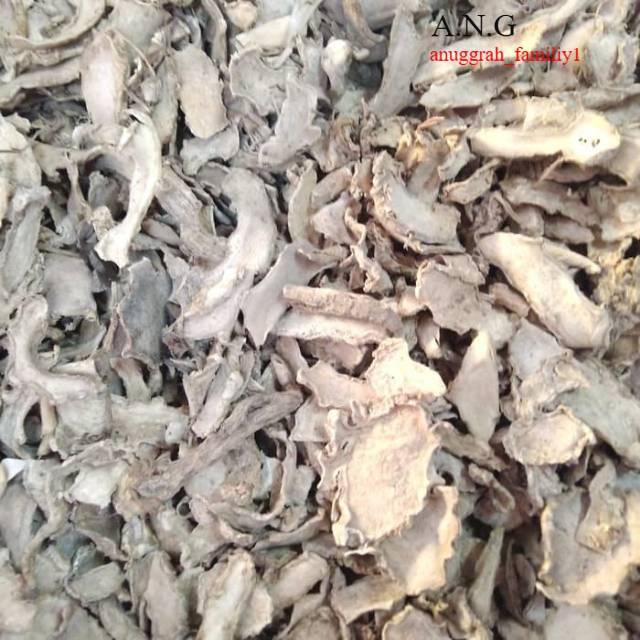 A1 Kunyit Putih Temu Mangga kering 500gr - Kunir Putih Temu Putih Mangga