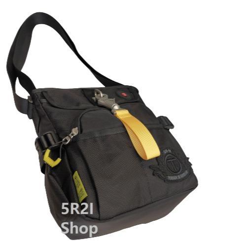 TAS TOUGH Cowok  5532 Selempang Army Crossbody Bag - Hitam