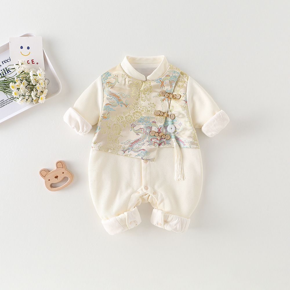 [Kota Dongeng]Setelan hanfu tang bulan purnama gaya Cina lengan panjang anak-anak