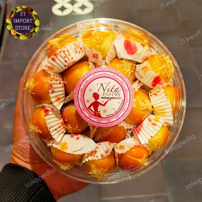 Nita Pastry Nastar Keju 500 Gram | Kue Nastar Keju 500 Gram | Box