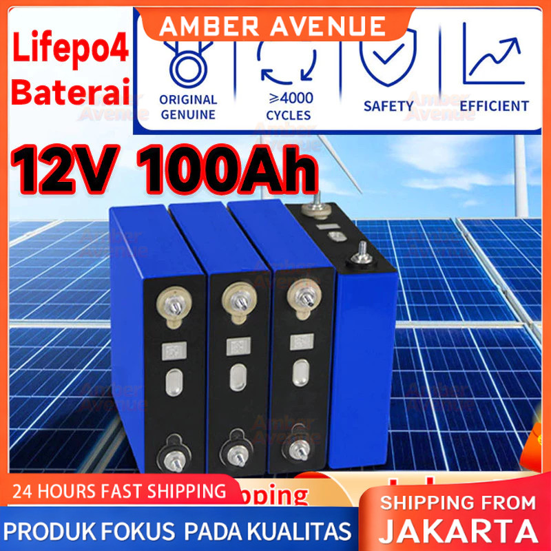 100% Baterai Baru 2025 CATL/BYD Battery Lifepo4 12v 120ah/100AH Battery Lifepo4 12v 120ah 100ah Plus