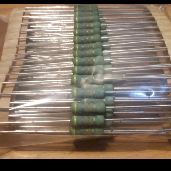 Resistor 47kohm 47 kohm 47k ohm 47 Kohm 2watt 2 watt Japan BERKUWALITAS...