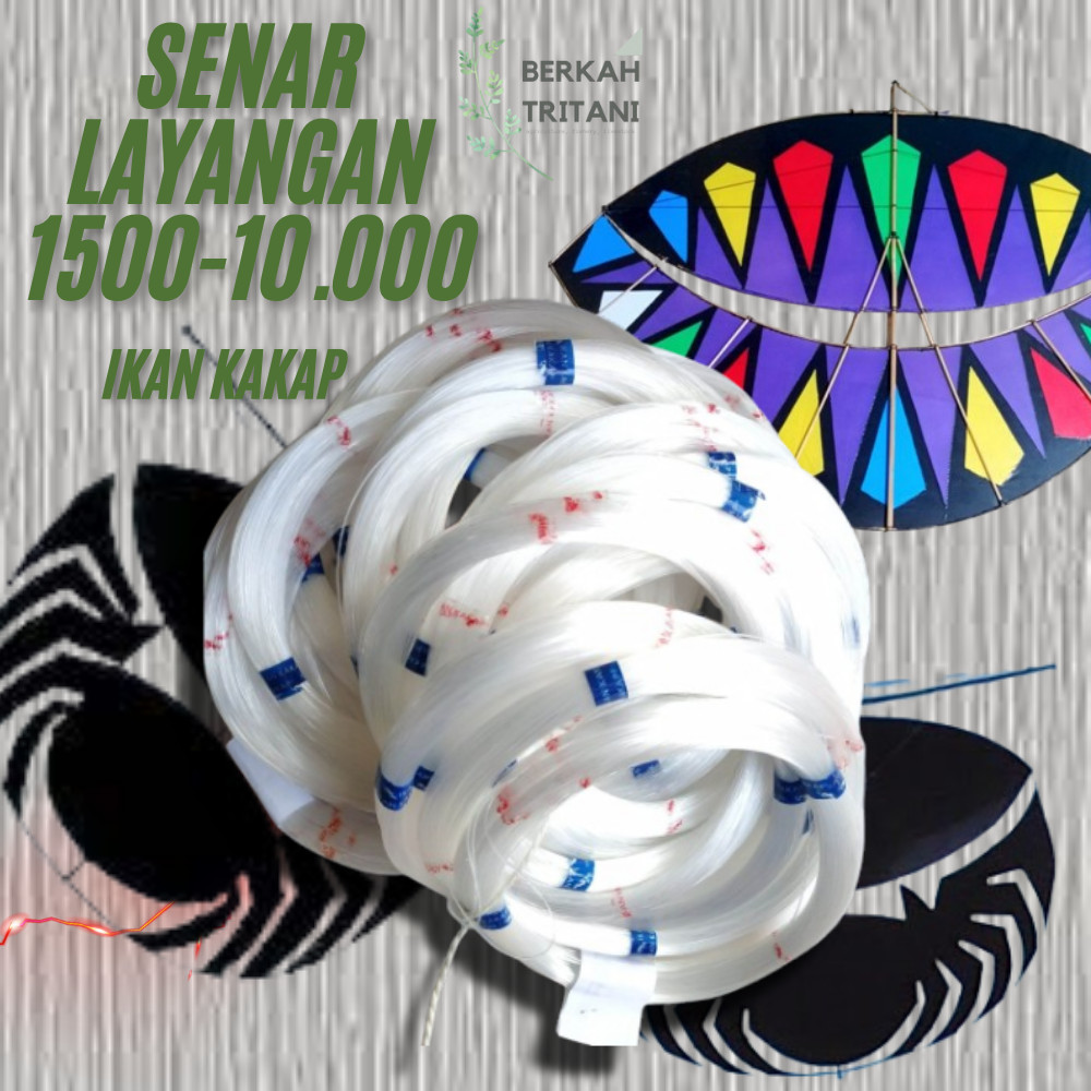 SENAR LAYANGAN CAP IKAN KAKAP UKURAN 1500-10.000 BESAR