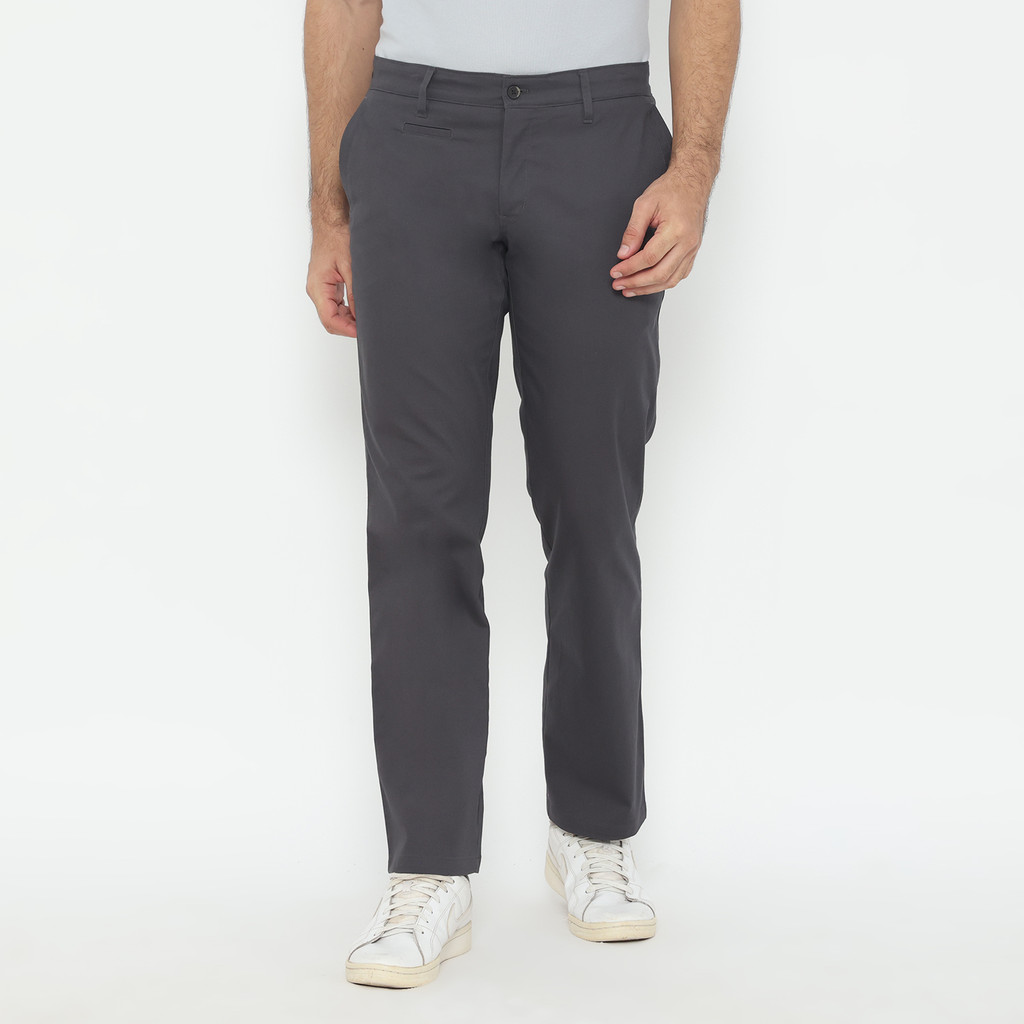 Jack Nicklaus Clayton Celana Panjang Pria Regular Fit Charcoal