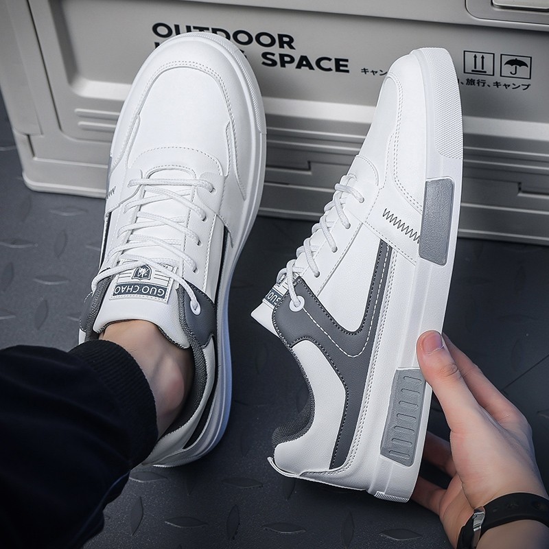 Sepatu pria sepatu kets formal sepatu putih sepatu pria sepatu bernapas