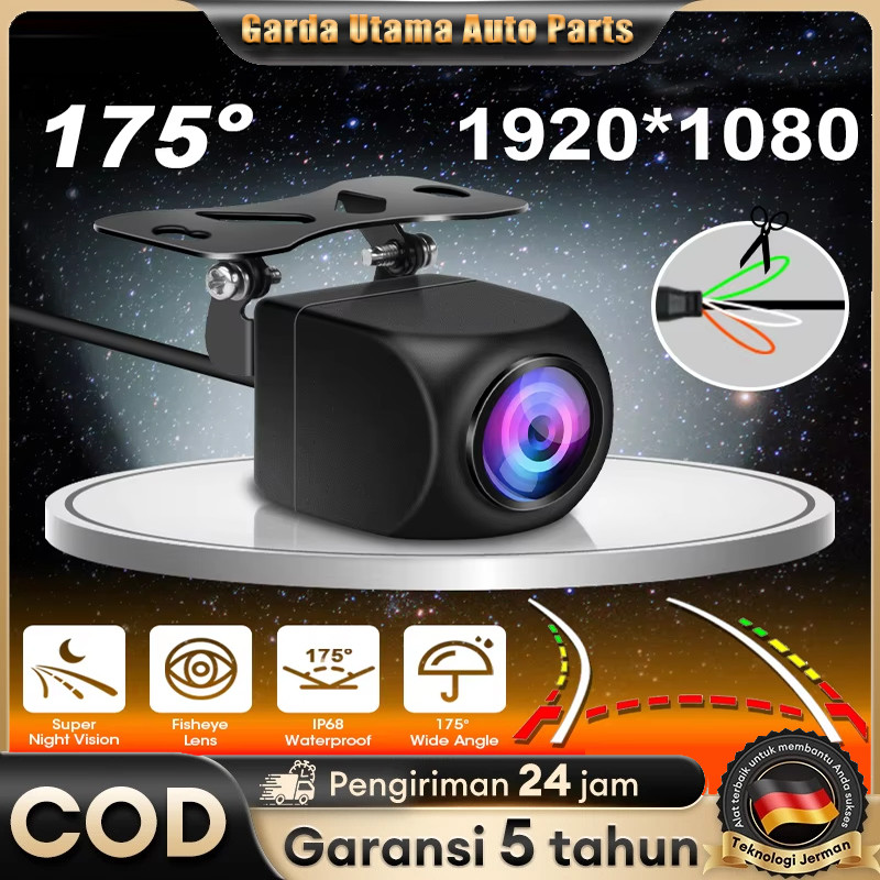 Kamera Belakang Mundur AHD Mobil Kamera Spion Mobil 720P Kamera Belakang HD 170° Kabel Kamera Mundur