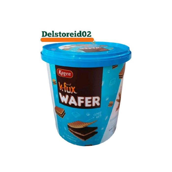 Kogen k-fox wafer coklat 250gr toples