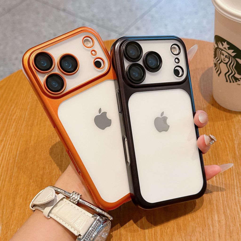 KINGPORTIR | Premium Case iPhone 17 Pro Max Pelindung Lensa Kamera Bumper Hard Case Penutup Belakang